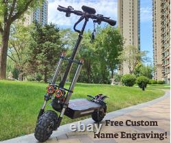 Electric Scooter Adult Dual Motor 11inch Off Road Tires Fast 85 km/h 60v 5600w