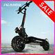 Electric Scooter Adult Dual Motor 11inch Off Road Tires Fast Speed 60v 5600w New