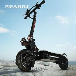 Electric Scooter Adult Dual Motor 11inch Off Road Tires Fast Speed 60v 5600w New