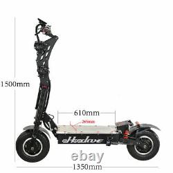 Electric Scooter Adult Dual Motor 13inch Off Road Tires Fast Speed 60v 8000W NEW