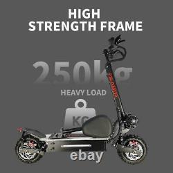 Electric Scooter Adult Dual motor 11inch off road tires Fast Speed 60v 5600W