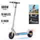 Electric Scooter Adult E-Scooter 680W Long Range 19Miles WithAPP Cruise Control
