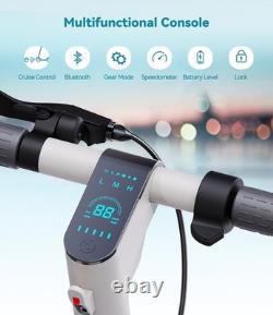 Electric Scooter Adult E-Scooter 680W Long Range 19Miles WithAPP Cruise Control