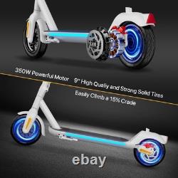 Electric Scooter Adult E-Scooter 680W Long Range 19Miles WithAPP Cruise Control