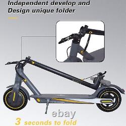 Electric Scooter Adult Foldable 350W 19mph 8.5in E-Scooter Safe Urban CommuterQQ