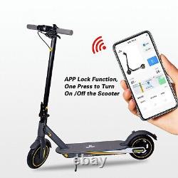 Electric Scooter Adult Foldable 350W 19mph 8.5in E-Scooter Safe Urban CommuterQQ