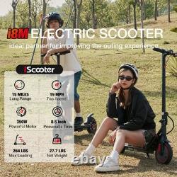 Electric Scooter Adult Folding E-Scooter 350W Long Range 19MPH Fast Speed with APP