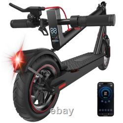 Electric Scooter Adult Folding E-Scooter 350W Long Range 21MPH Fast Speed with APP