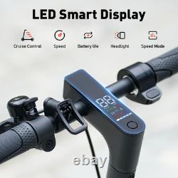 Electric Scooter Adult Folding E-Scooter 350W Long Range 21MPH Fast Speed with APP