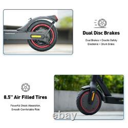 Electric Scooter Adult Folding E-Scooter 350W Long Range 21MPH Fast Speed with APP