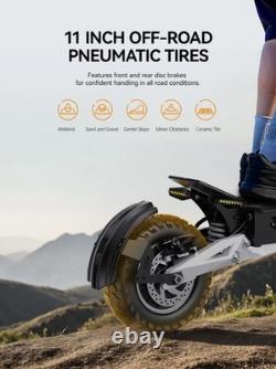 Electric Scooter Adult Folding E-Scooter 900W Motor 11 Inch Off Road EScooter