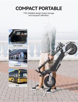 Electric Scooter Adult Folding E-Scooter 900W Motor 11 Inch Off Road EScooter