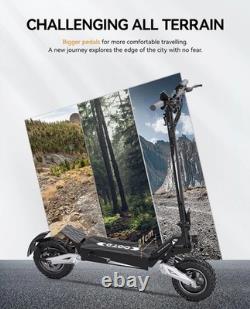 Electric Scooter Adult Folding E-Scooter 900W Motor 11 Inch Off Road EScooter