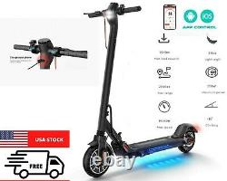 Electric Scooter Adult, Long Range 22 Miles Folding E-scooter Safe Urban Commuter