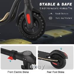 Electric Scooter Adult, Long Range Miles Folding E-scooter Safe Urban Commuter