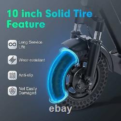Electric Scooter Adult Motor 10inch Off Road Tires Fast Speed 42V/2A 500W with APP