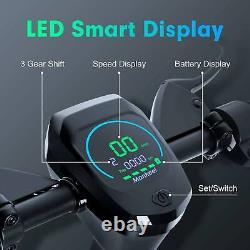 Electric Scooter Adult Motor 10inch Off Road Tires Fast Speed 42V/2A 500W with APP
