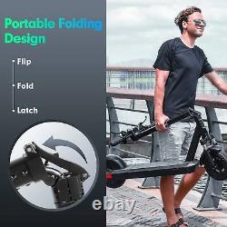 Electric Scooter Adult Motor 10inch Off Road Tires Fast Speed 42V/2A 500W with APP