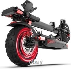 Electric Scooter Adult with Seat 1200W motor 11''Off Road 34MPH 48V/18AH Battery