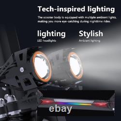 Electric Scooter Adult with Seat 1200W motor 11''Off Road 34MPH 48V/18AH Battery