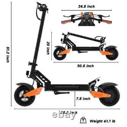 Electric Scooter Adults 1200W Motor 31MPH E Scooters Dual Suspensions