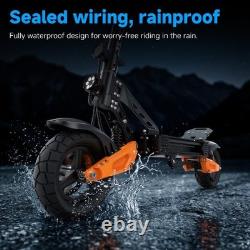 Electric Scooter Adults 1200W Motor 31MPH E Scooters Dual Suspensions