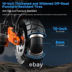 Electric Scooter Adults 1200W Motor 31MPH E Scooters Dual Suspensions