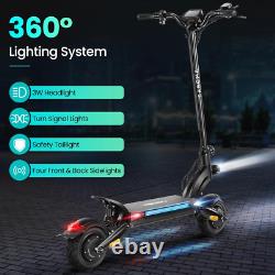 Electric Scooter Adults, 1600W Motor, 37 Miles Range & 36 Mph Escooter, 8.5 Fol