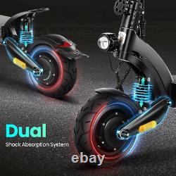 Electric Scooter Adults, 1600W Motor, 37 Miles Range & 36 Mph Escooter, 8.5 Fol