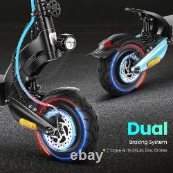 Electric Scooter Adults, 1600W Motor, 37 Miles Range & 36 Mph Escooter, 8.5 Fol