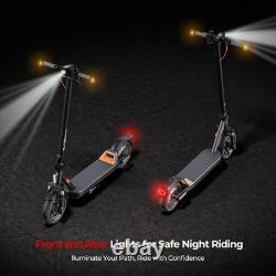 Electric Scooter Adults, 19 Miles Range, 10 Tires, Commuter, APP & Shock Absorber