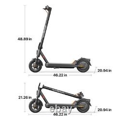 Electric Scooter Adults, 19 Miles Range, 10 Tires, Commuter, APP & Shock Absorber