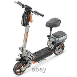 Electric Scooter Adults 28Mph 48V13Ah 700W Motor Off-Road with Seat Folding