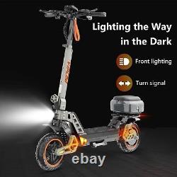 Electric Scooter Adults 28Mph 48V13Ah 700W Motor Off-Road with Seat Folding