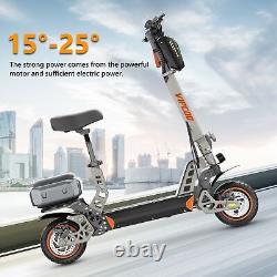 Electric Scooter Adults 28Mph 48V13Ah 700W Motor Off-Road with Seat Folding