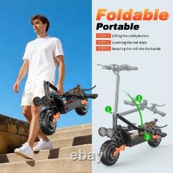 Electric Scooter Adults 3000W Motor 35MPH E Scooters Dual Suspensions