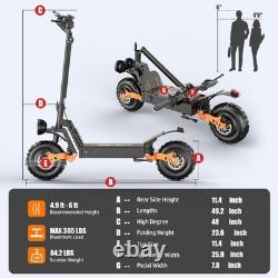 Electric Scooter Adults 3000W Motor 35MPH E Scooters Dual Suspensions