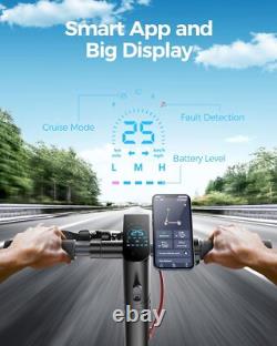 Electric Scooter Adults 30KM Long Range Kick E-Scooter Urban Commuter with APP