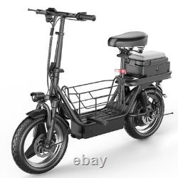 Electric Scooter Adults 30 MPH 43 Miles Range 14'' 1500W E-Scooter with Seat US