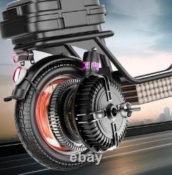 Electric Scooter Adults 30 MPH 43 Miles Range 14'' 1500W E-Scooter with Seat US