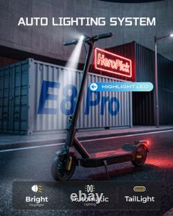 Electric Scooter Adults 350W /600W, 17 Miles 20 MPH E-Scooter Rear Dual Damping