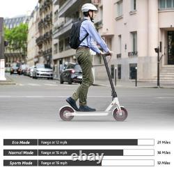 Electric Scooter Adults, 36V 7.5Ah Battery, 350W Motor, Up to 21 Miles & 19 MPH