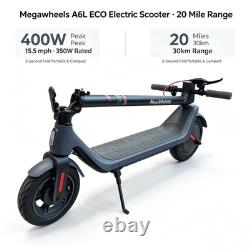 Electric Scooter Adults 400W 38Miles Range 15MPH Fast Speed Folding E-Scooter