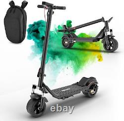 Electric Scooter Adults 48V 15AH 4.0in Wide Solid Tire 25MPH Folding E Scooter