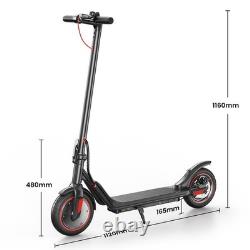 Electric Scooter Adults 500W Folding E-Scooter Long Range 22MPH 10'' Soft Tires