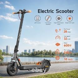 Electric Scooter Adults 600W 28Miles Range 20MPH Fast Speed Folding E-Scooter US
