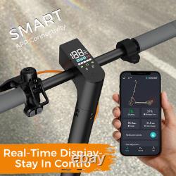 Electric Scooter Adults 600W 28Miles Range 20MPH Fast Speed Folding E-Scooter US