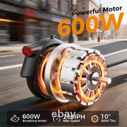 Electric Scooter Adults 600W 28Miles Range 20MPH Fast Speed Folding E-Scooter US
