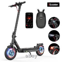 Electric Scooter Adults 650W 25MPH Speed 45KM Range 10''Tire Foldable E-Scooter