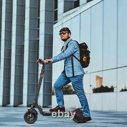 Electric Scooter Adults 650W 25MPH Speed 45KM Range 10''Tire Foldable E-Scooter